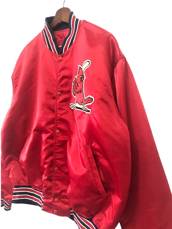 Vintage MLB St. Louis Cardinals Stater Varsity Ja… - image 5