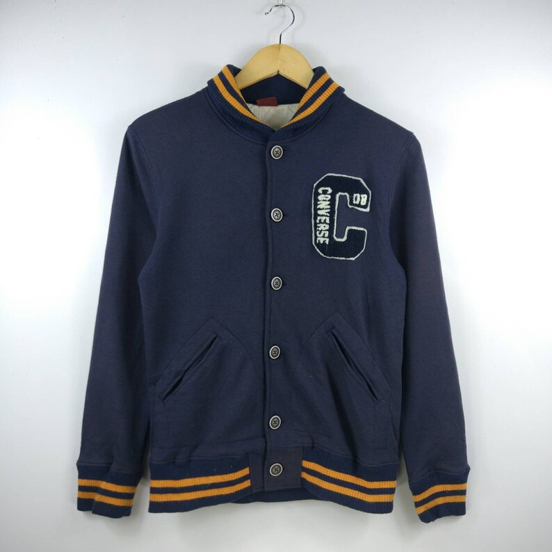 converse letterman jacket
