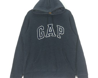 Gap Big Logo Embroidery Hoodie Pullover Jumper Sweatshirt