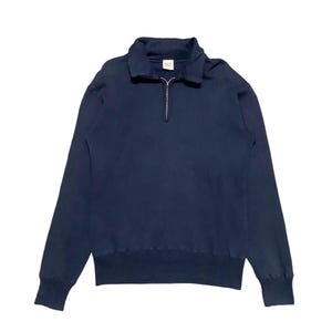 Vintage Cheswick by Sugar Cane Hoodie Half Zip Sweatshirt