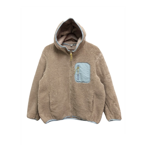 Uniqlo X JW Anderson Fleece Hoodie Jacket 