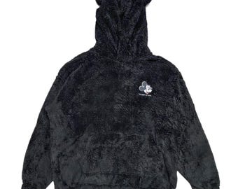 Mickey Mouse Sherpa Hoodie Small Logo