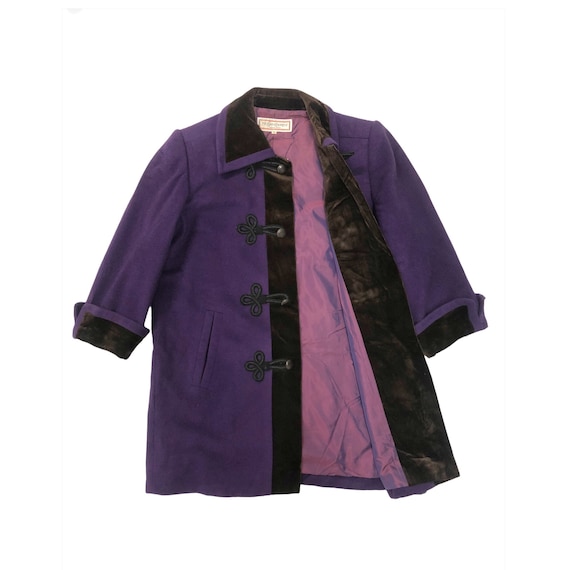 Vintage 80s Yves Saint Laurent Duffle Coat