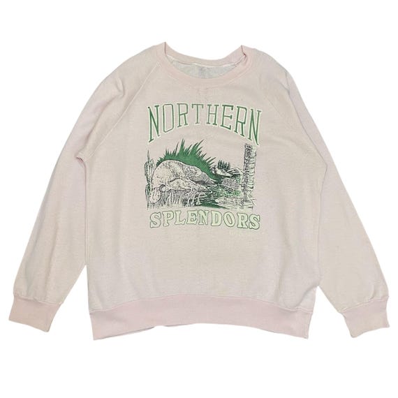 Vintage 80s Northern Splendors Canada Sweatshirt size M