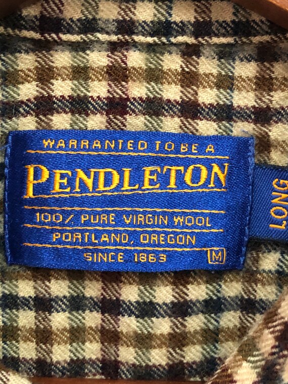 Vintage Pendleton Button Downs Flannel Size M - image 3