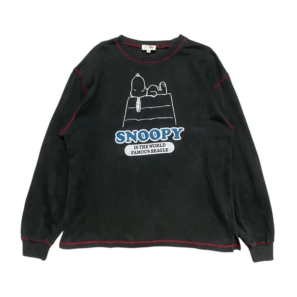 Vintage Peanuts Snoopy Sweatshirt Size L Shirtcanvas