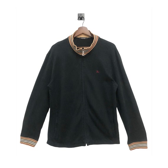 Burberry Black Label Striped Fullzip Sweetheart - Etsy
