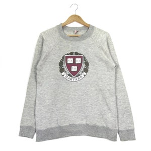 Harvard University Vintage 70s Crewneck Pullover Jumper Sweatshirt Made in USA