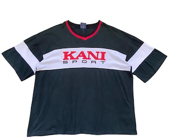 Free Shipping! Vintage 90s Karl Kani Button Ups Baseball Shirt