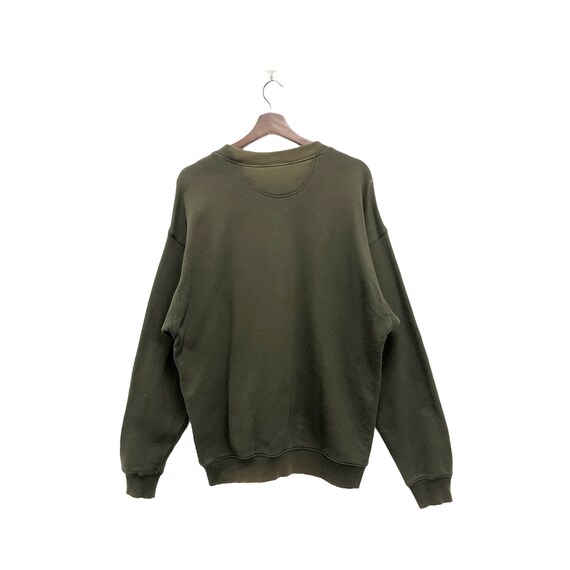 Vintage Adidas Y2K Crewneck Sweatshirt Army Green Size L - Etsy