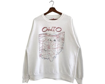 1970s Ohio State Buckeyes Raglan Sweatshirt | Vintage Adult M/L