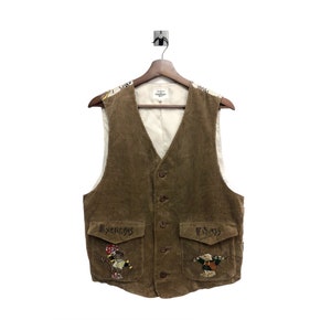 Vintage Jean Charles de Castelbajac Corduroy vest
