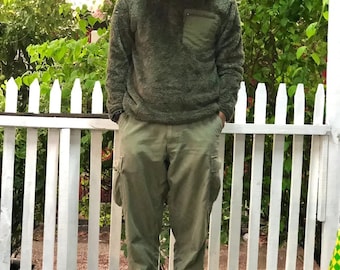 Engineered Garments Uniqlo Fleece Sweater Navy Blue Crewneck