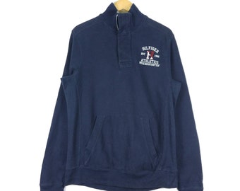 Tommy Hilfiger Embroidery Logo Pullover Jumper Sweatshirt