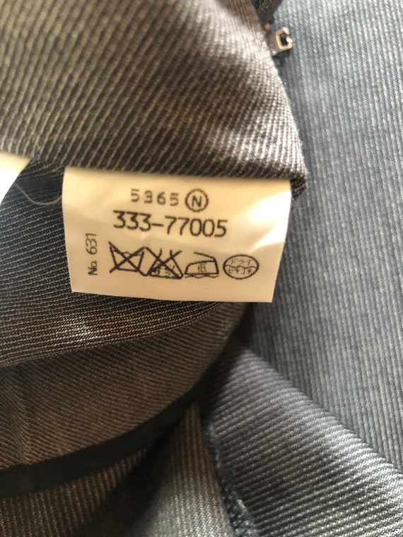 MARTIN MARGIELA 'white label' inside out skirt