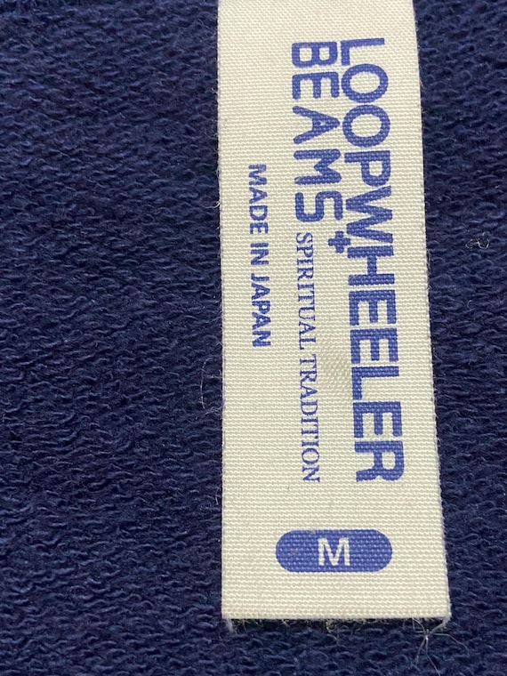 Beams Plus x Loopwheeler Pullover Sweatshirt size… - image 3