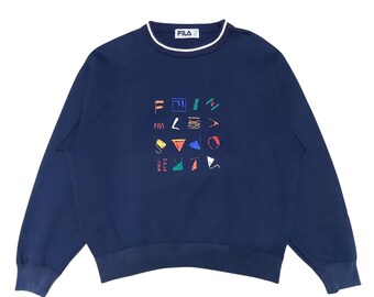 Vintage 90s Fila Italia Crewneck size M