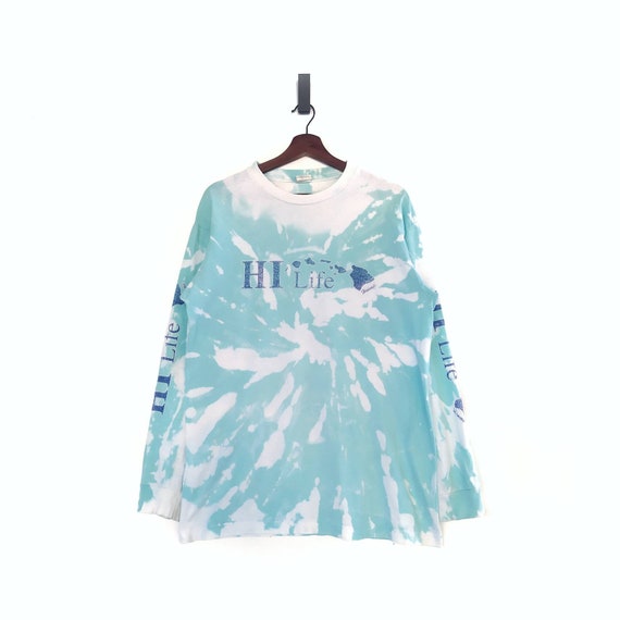 Vintage Hawaii Hi Life Tye Dye Longsleeve Tshirt