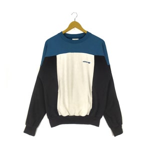 Adidas Trefoil Vintage 90s Crewneck Jumper Sweatshirt