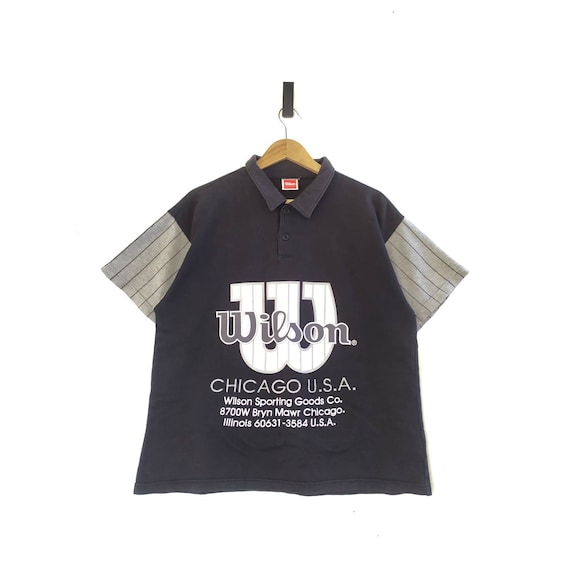 ヴィンテージ ウィルソン ビッグ ロゴ ポロ Tシャツ - Etsy 日本