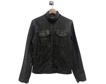 120% Linen Flax Wax Jacket