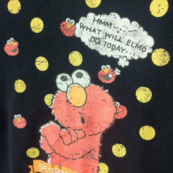ELMO セサミストリート ヴィンテージ 90年代 クルーネック プル 