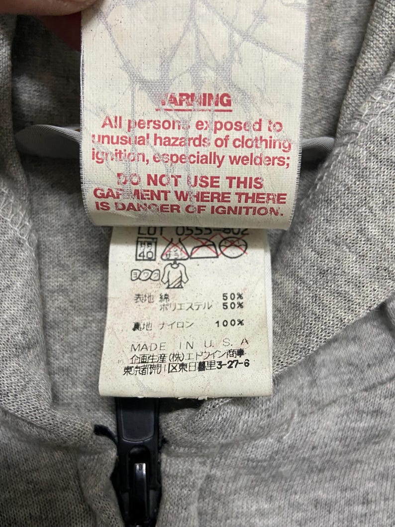 Vintage 80s Carhartt Air Neo Kamikaze Hoodie size M image 4