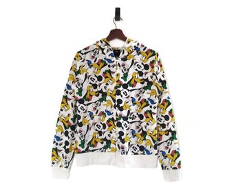 Sudadera con capucha y cremallera completa con estampado integral de Mickey Mouse de Disney