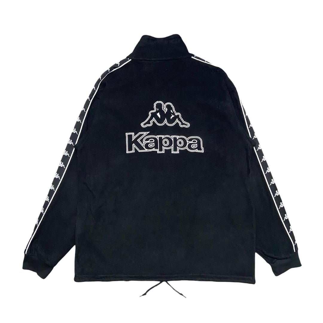 Vintage Kappa Sidetape Big Logo Fleece Size L - Etsy