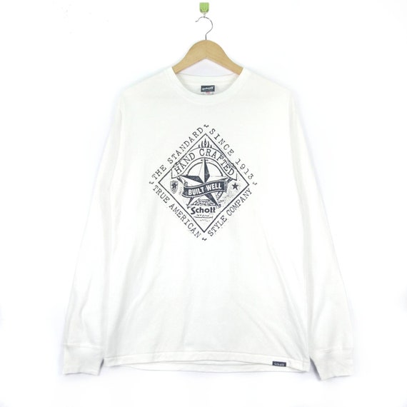 Schott Crewneck Pullover Jumper Sweatshirt