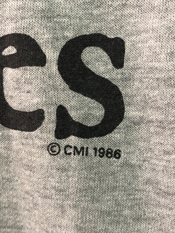 Vintage 1986 Les Miserables Single Stitch Grey Size M - Gem