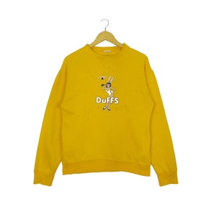 Rare!!!Duffs Skateboards Vintage 90s Crewneck Jumper Pullover Sweatshirt