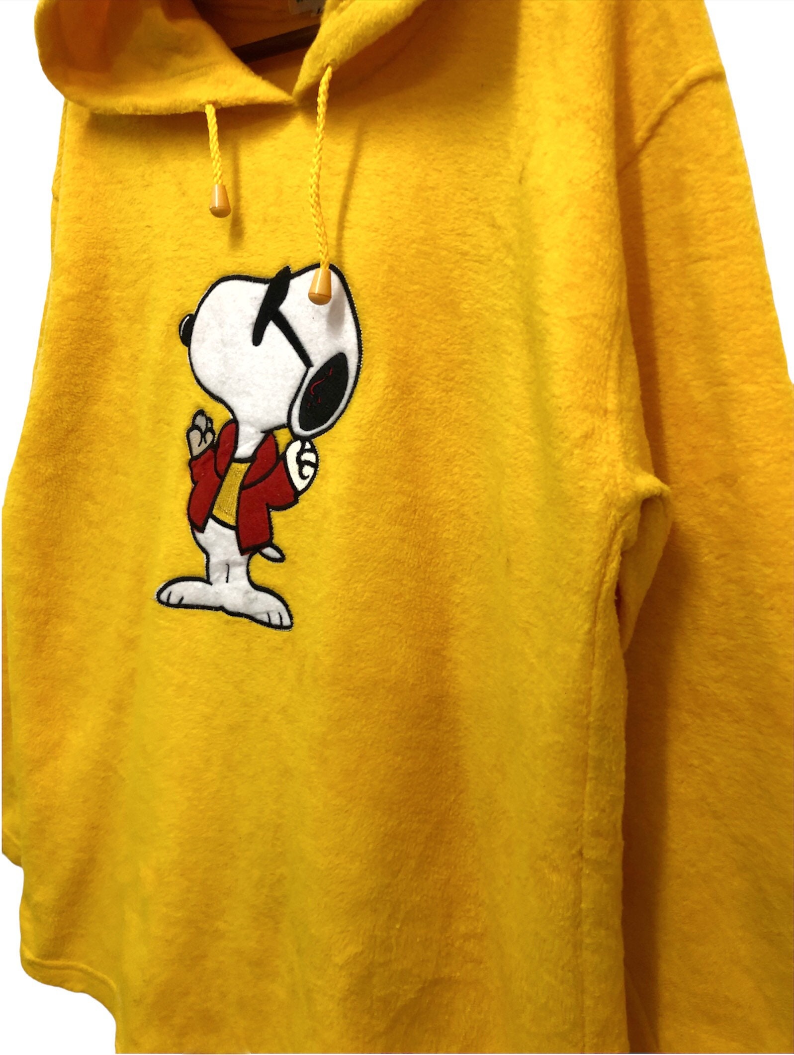 Vintage Peanuts Snoopy Fleece Hoodie Etsy UK