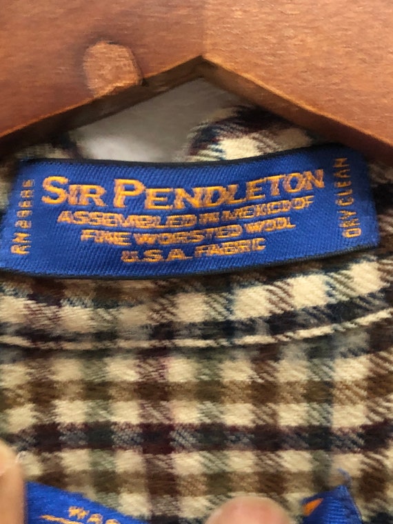 Vintage Pendleton Button Downs Flannel Size M - image 4