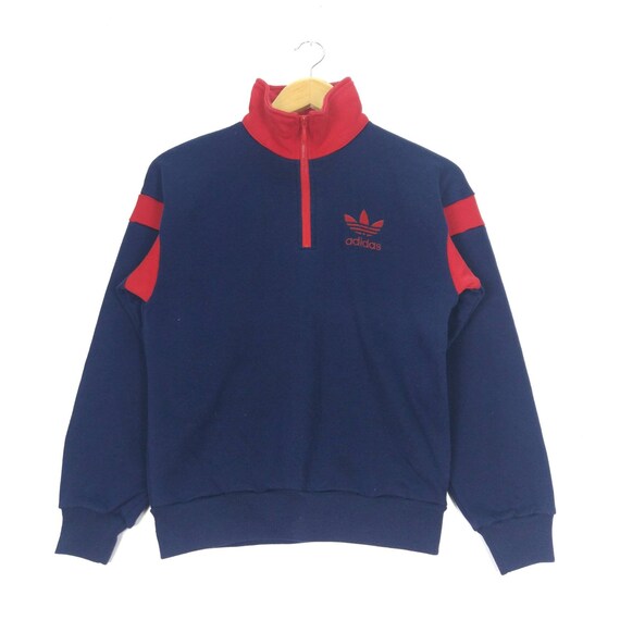 vintage adidas half zip sweatshirt