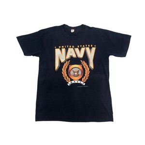 Vintage 1995 United States Navy Single Stitch Size XL