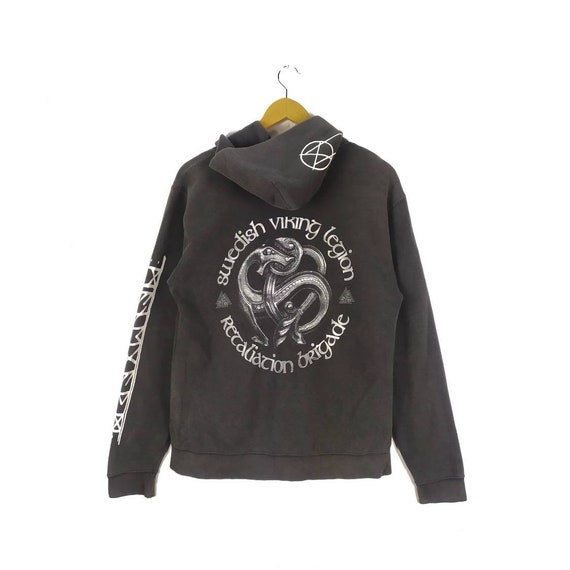 Manegram Swedish Metal Band Fullzip Sweatshirt - Etsy
