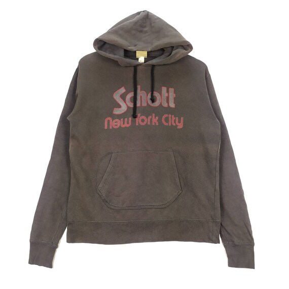 schott hoodie 90s