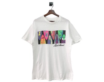 ビンテージ　アンティーク　ハワイ　ボード ヴィンテージ 90 年代 ハワイ ロングボード シングルステッチ ホワイト