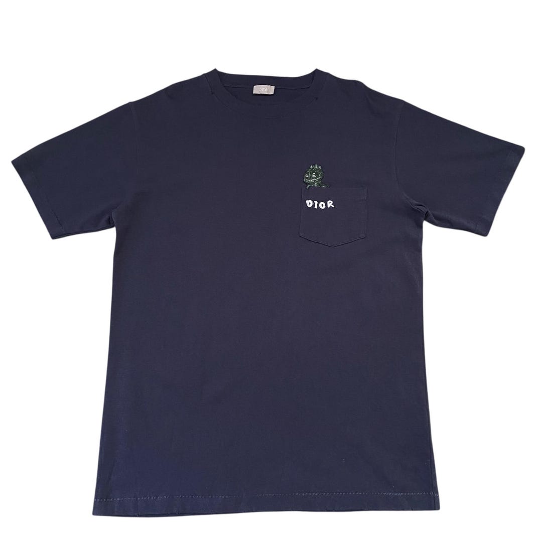 Dior and Otani Workshop Relaxed Fit Tshirt Dark Green Size L - Etsy