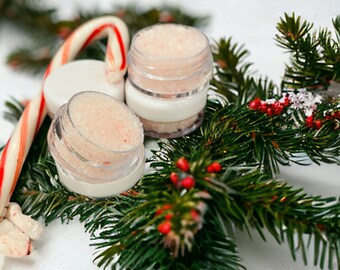 Candy Cane Lip Mask Scrub