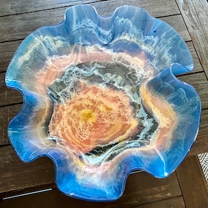 19 Zoll Große Schale aus Resin