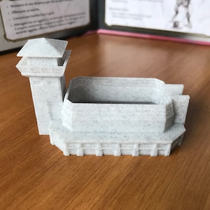 Dice Prison: Velociraptor Cage - Jurassic Park - 3D Printed PLA - For D&D and other RPGs