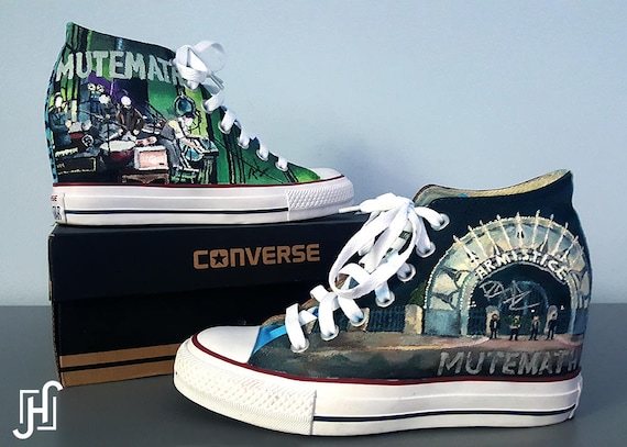 painted chuck taylors