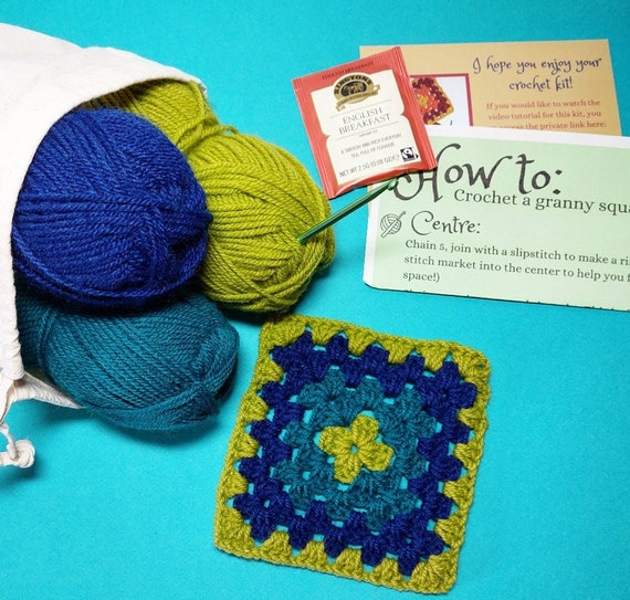 Crochet Kit for Beginners With Video Tutorial p&p Included 