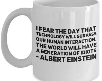 Albert Einstein Quote Coffee Mug Albert Einstein Quote Coffee Mug