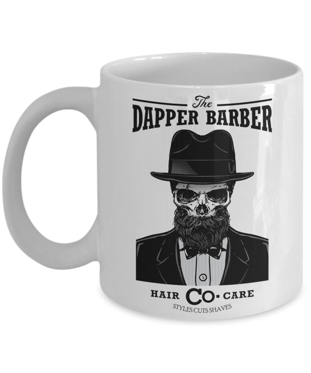 Barber Shop Coffee Mug Barber Apron Best Friend Gift For Etsy