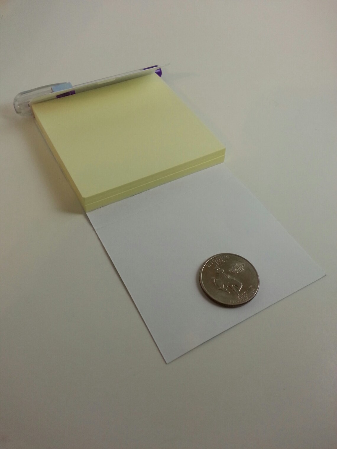 3 X 3 Sticky Note Holder W/ Pen Etsy Denmark