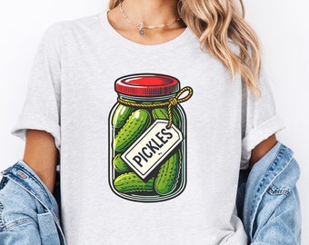 Pickles Graphic Tee: Funny Foodie Unisex T-Shirt