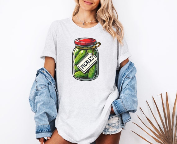 Pickles Graphic Tee: Funny Foodie Unisex T-Shirt